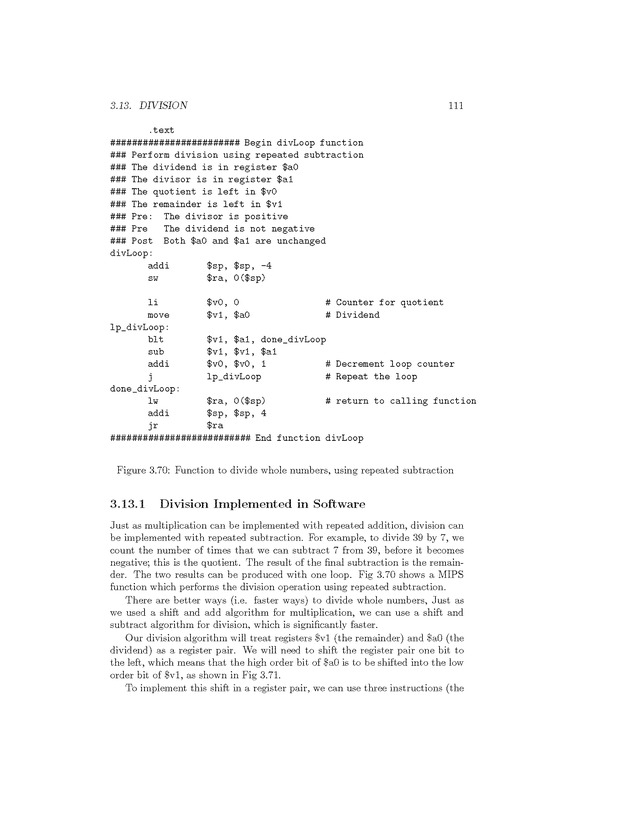 Computer Organization with MIPS - Page 111